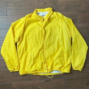 Taylor women’s windbreaker button up collared jacket